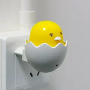 Yellow Duck Shaped LED Night Light with Sensor