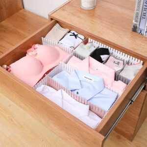 6 Pcs- Adjustable Drawer Divider