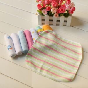 8Pcs Soft Cotton Towels Set for Newborn Baby